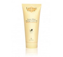 Anna Lotan Liquid Gold Long Way Massage Cream Oil 200ml
